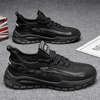 Damen Sportliche Sneakers mit atmungsaktivem Mesh-Obermaterial und flexiblem Sohlenprofil R&B