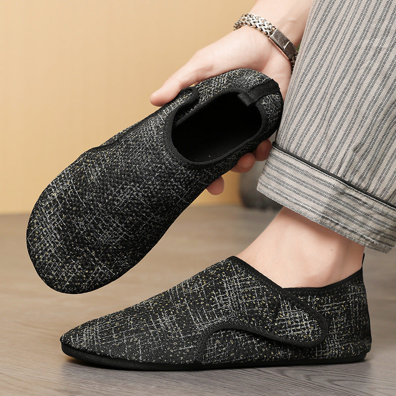 Damen Bequeme Strick-Hausschuhe mit flexiblem Design