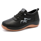 Damen modische Komfort-Sneaker mit orthopädischer Unterstützung und rutschfester Sohle R&B