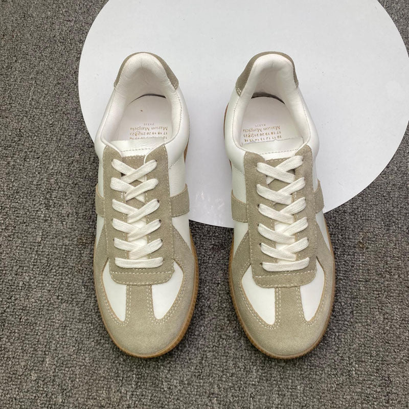 Damen Lässige Sneaker mit oberflächlichem Wildleder und atmungsaktivem Obermaterial