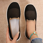 Damen Atmungsaktive Slip-On Freizeitschuhe mit flexiblem Design