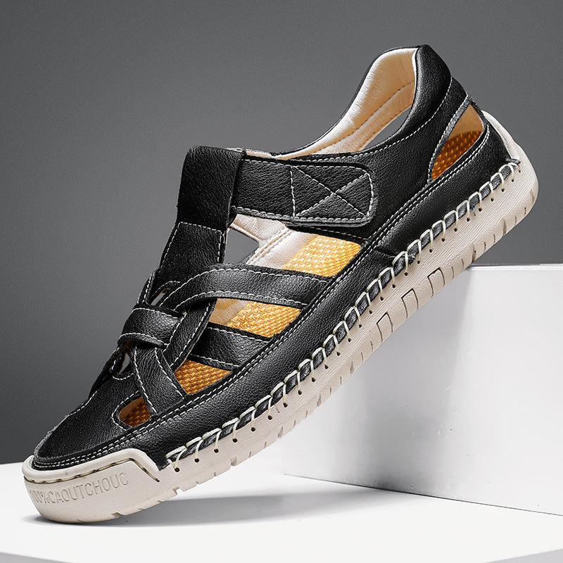 Damen Atmungsaktive und elegante Sandalen mit verstellbarem Riemen R&B