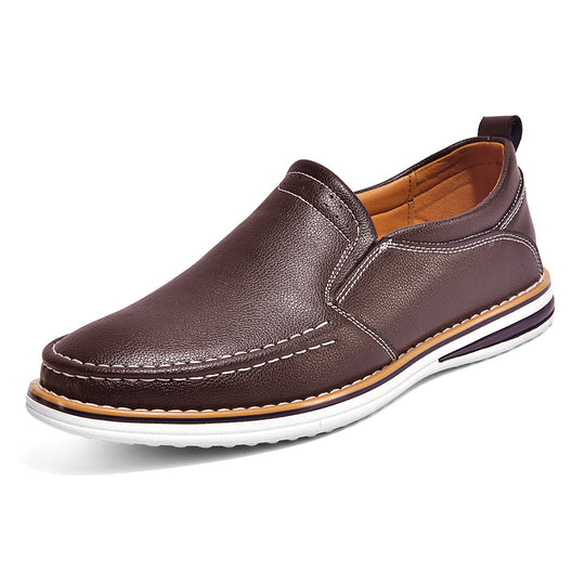 Herren Weiche Leder Slipper R&B