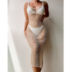 Damen Netzkleid R&B