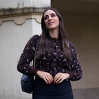 Damen kuschelige Leopardenmuster Strickjacke mit durchgehendem Knopfverschluss