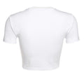 Damen Crop-T-Shirt mit R&Brnem Schnitt und figurbetontem Design R&B