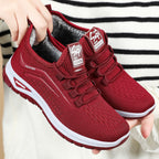 Damen Sneakers mit warmer Innensohle und elastischem Schnellschnürsystem R&B