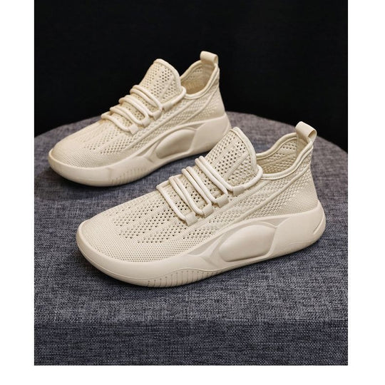 Damen Sportliche Sneakers mit atmungsaktiver Mesh-Oberfläche und dämpfendem Sohlenprofil R&B