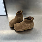 Damen Bequeme Winterboots mit elastischem Kragen und weichem Innenfutter R&B