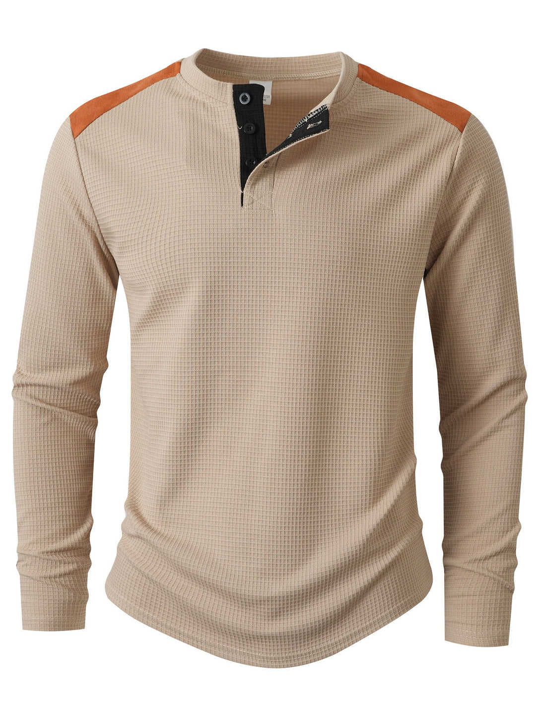 Herren Langarmshirt mit einzigartigem Strukturdesign R&B
