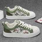 Damen Modische Sneakers mit einzigartigem Muster und rutschfester Sohle
