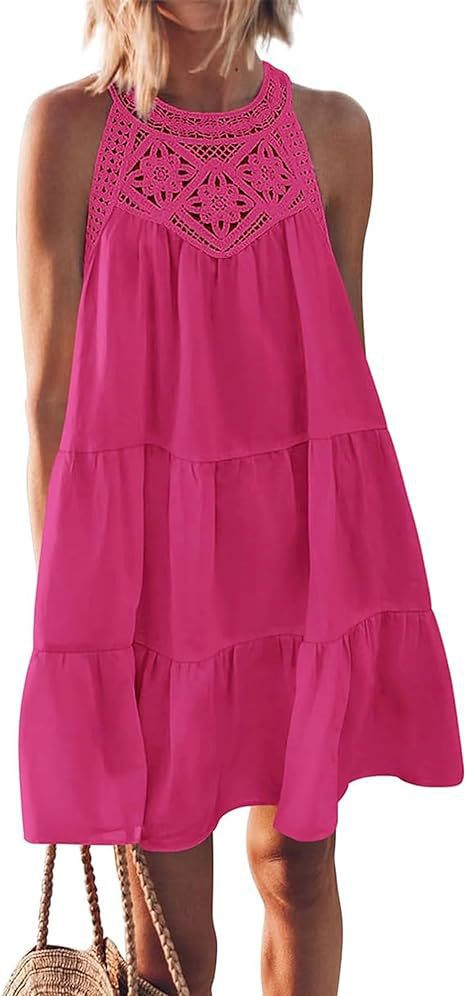 Damen Sommerliches Maxikleid R&B