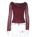 Damen Langarmshirt mit Leopardenmuster R&B