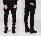 Herren Skinny Jeans mit strukturiertem Design und modischen Akzenten R&B