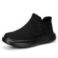 Damen Atmungsaktive Slip-On Sneakers mit elastischem Strickdesign R&B