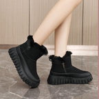 Damen Winterstiefel mit luxuriösem Kunstfell und rutschfester Sohle R&B