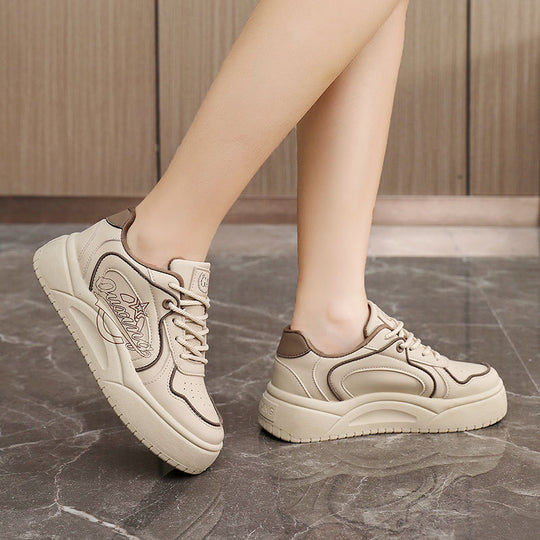 Damen trendige Sneaker mit sportlichem Design und hochdämpfender Laufsohle R&B