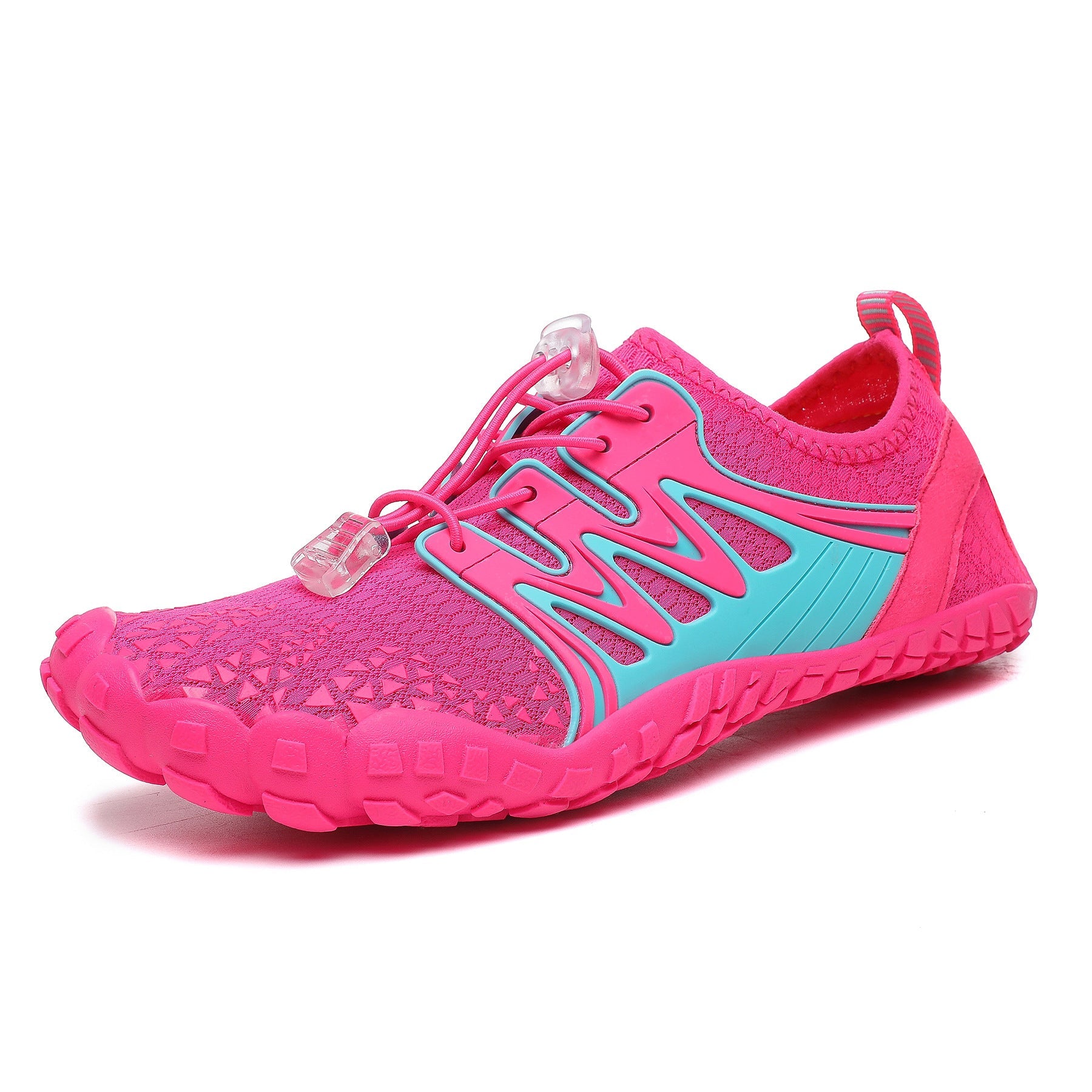 Damen Multifunktionale Wasserschuhe mit rutschfester Sohle und elastischem Schnürsystem