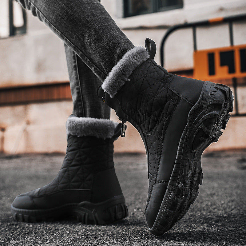 Damen Winterstiefel mit isolierender Innenausstattung und rutschfester Außensohle R&B