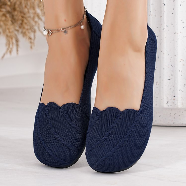 Damen Atmungsaktive und modische Slip-On Ballerinas R&B