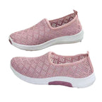Damen atmungsaktive Freizeitschuhe mit leichtem Mesh-Obermaterial und rutschfester Sohle R&B