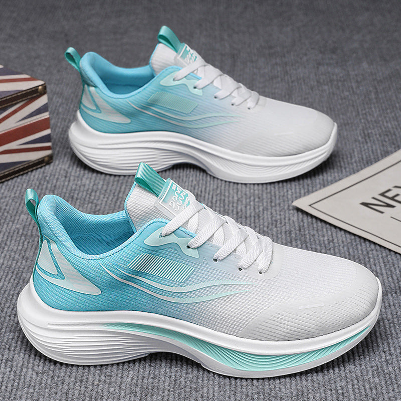 Damen Leichte Lauf-Sneaker mit atmungsaktivem Obermaterial und dämpfender Sohle R&B