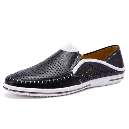 Herren Atmungsaktive Mokassins mit flexibler Sohle R&B