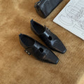 Damen Elegante Slipper mit dekorativem Ausschnitt R&B