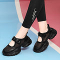Damen Sportliche Komfort-Sneaker mit verstellbarem Riemen und dämpfender Sohle R&B