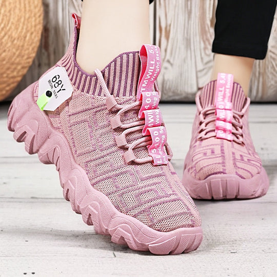 Damen Bequeme und trendige Sockensneaker R&B