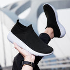 Damen Sportliche Sockenschuhe mit flexiblem Obermaterial und rutschfester Sohle