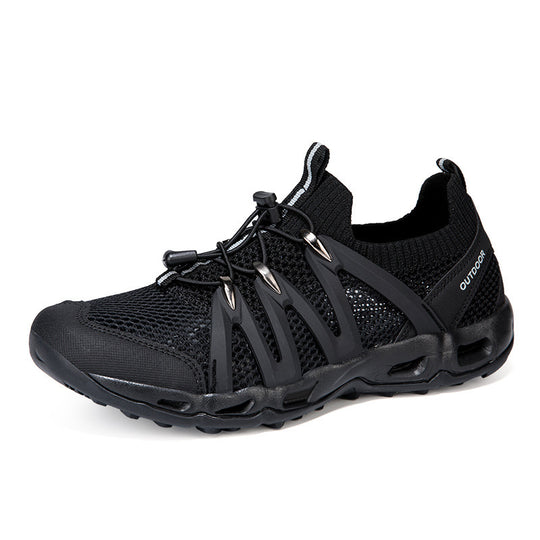 Damen Multifunktionale Outdoor-Sneaker mit atmungsaktiver Mesh-Oberfläche und rutschfester Sohle R&B