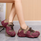 Damen Performance-Freizeitsneaker mit elastischer Strickkonstruktion und rutschfester Sohle