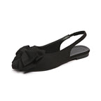 Damen Slingback-Ballerinas mit dekorativem Schleifen-Detail und komfortabler Sohle R&B