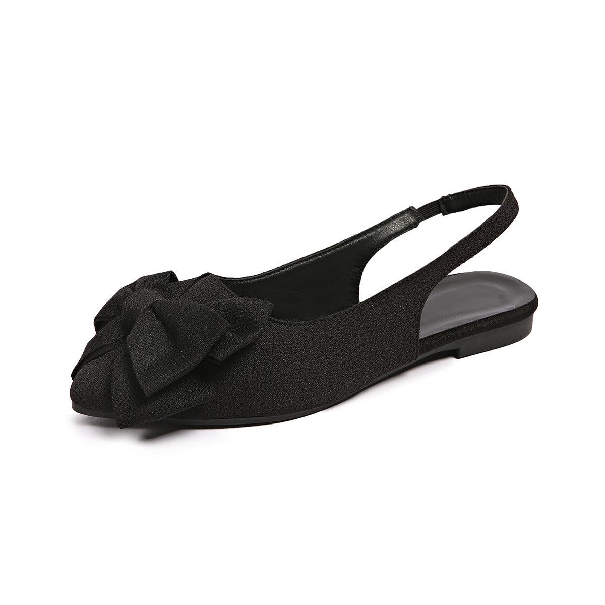 Damen Slingback-Ballerinas mit dekorativem Schleifen-Detail und komfortabler Sohle R&B
