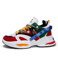 Damen sportliche Sneakers mit innovativem Design und farbenfrohen Akzenten