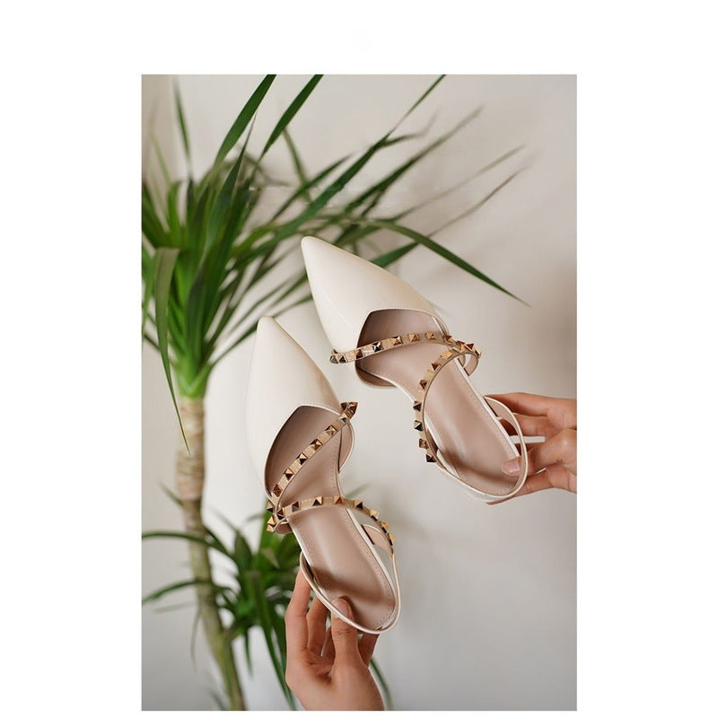 Damen Slingback Pumps mit glamouröser Strassverzierung R&B
