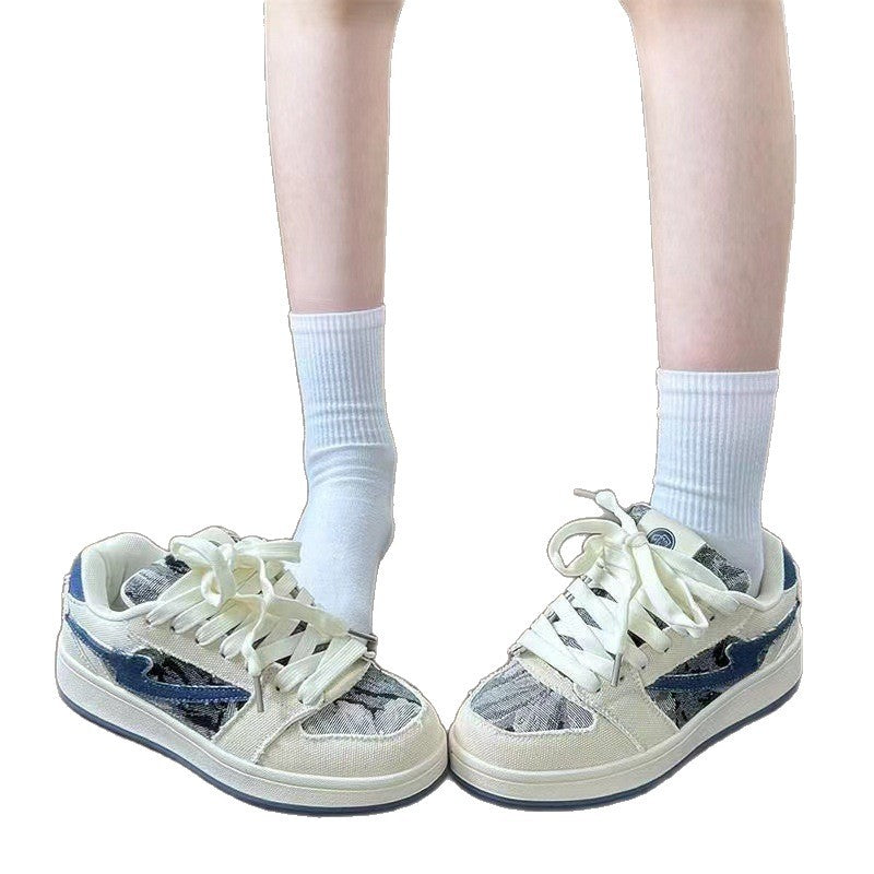 Damen Sportliche Sneakers mit einzigartigem Textil-Obermaterial und komfortabler Dämpfung