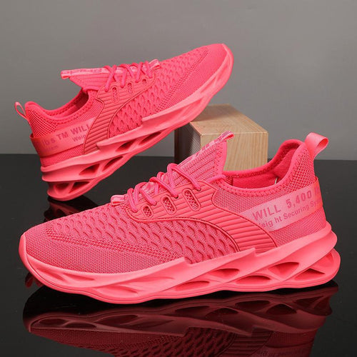Damen Sportliche Laufschuhe mit innovativem Dämpfungssystem und atmungsaktiver Obermaterialstruktur R&B