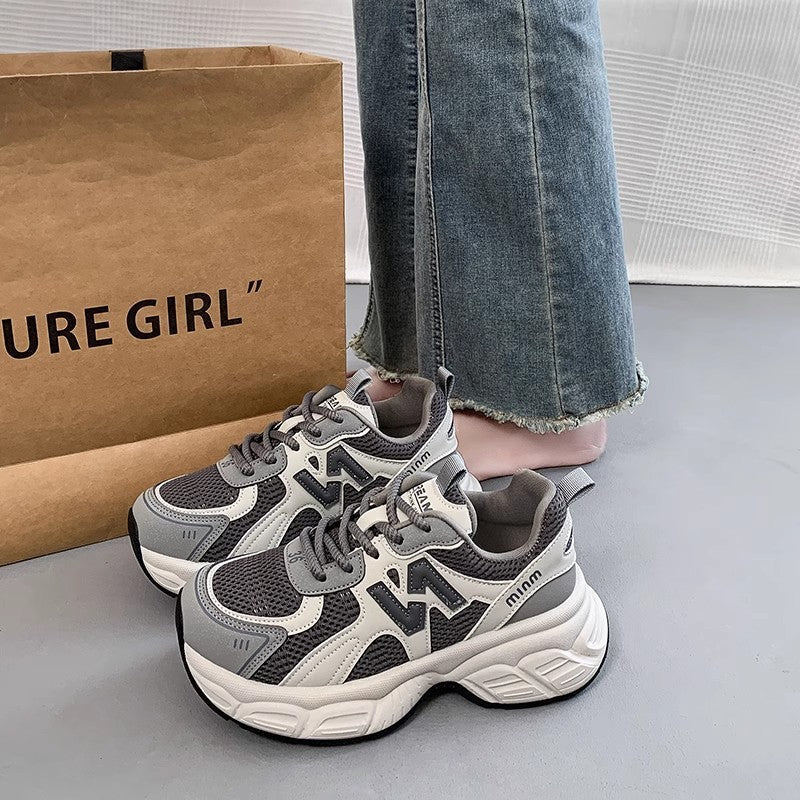 Damen Sportliche Sneaker mit atmungsaktivem Obermaterial