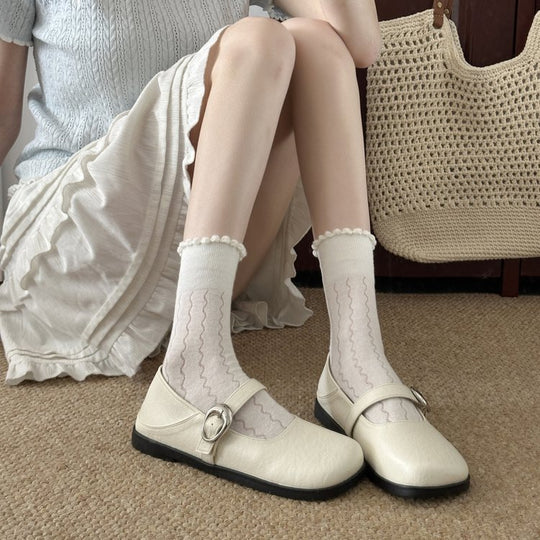 Damen elegante Mary Jane Schuhe mit geschmackvollem Riemchen und komfortablem Fußbett R&B