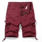 Herren Cargo-Shorts mit praktischen Taschen und verstellbarem Kordelzug