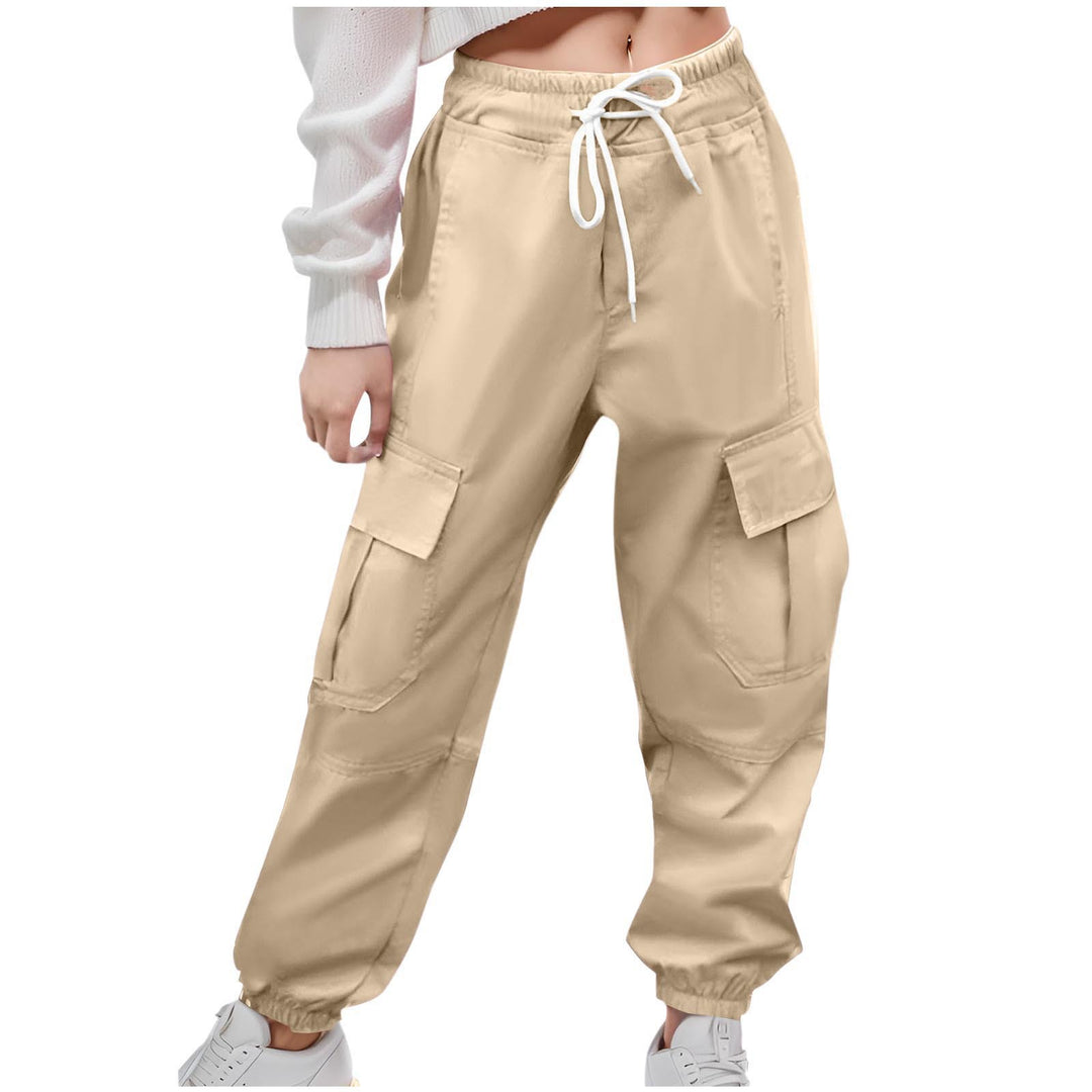 Damen Cargo-Hose mit elastischem Bund und praktischen Seitentaschen R&B