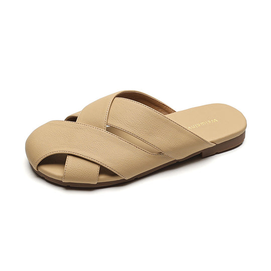 Damen elegante Clogs mit geschmackvollem Riemendesign R&B