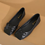 Damen Ballerinas mit dekorativem Schleifenverschluss und elegantem Design R&B