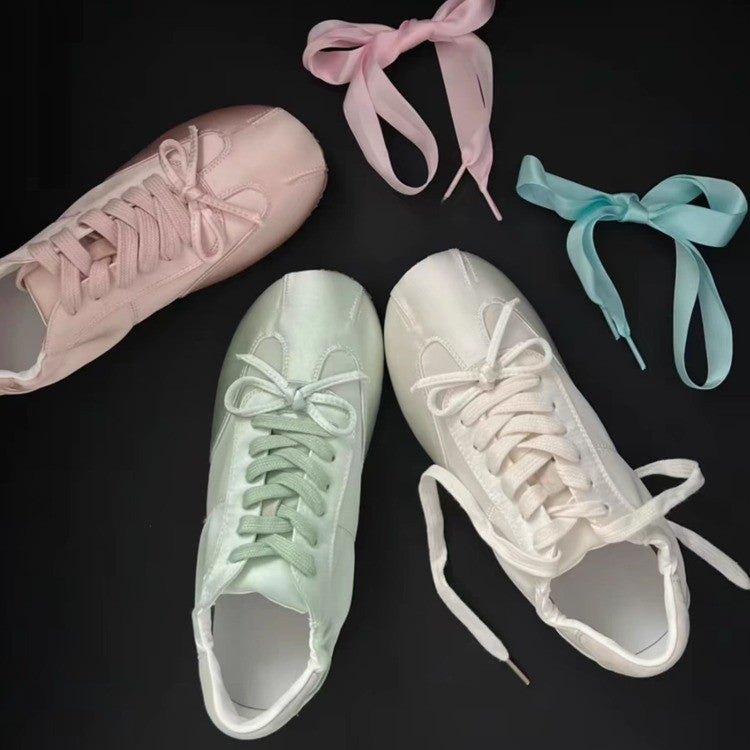 Damen elegante Sneakers mit weichem Obermaterial und bequemer Passform R&B