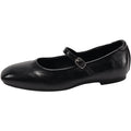Damen Ballerina mit verstellbarem Riemchen und modischem Glanz