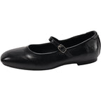 Damen Ballerina mit verstellbarem Riemchen und modischem Glanz