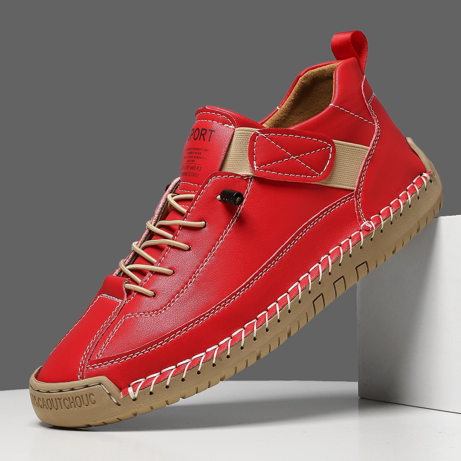 Herren Sportliche Freizeitschuhe mit verstellbarem Riemen R&B