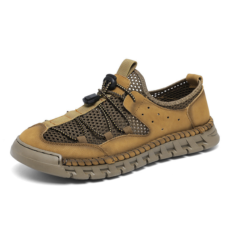 Herren Atmungsaktive Freizeitschuhe mit elastischem Schnellschnürsystem R&B
